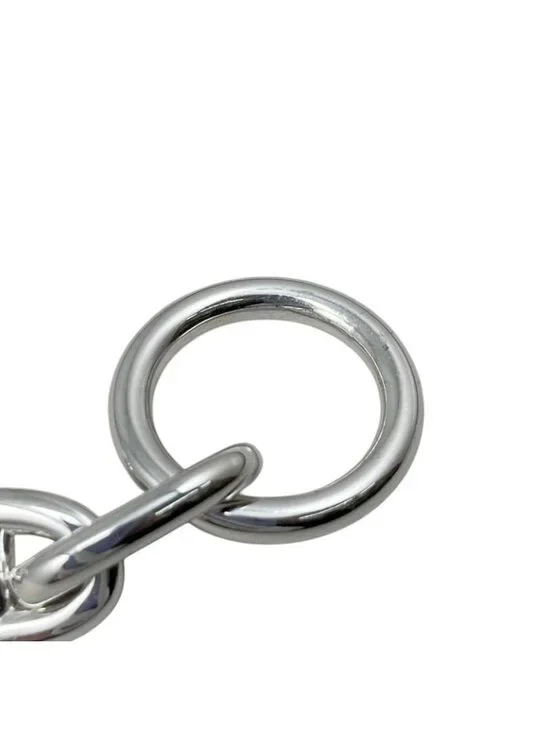 Hermes Bracelet Chaine D'ancre MM 014 14 Links Silver - Picture 7 of 8